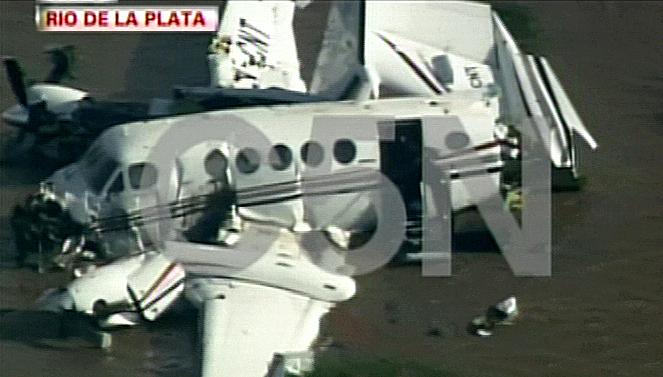 Urgente: Cayó avioneta argentina en el Río de la Plata