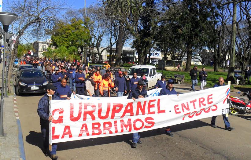 Marcha por la reapertura de Urupanel