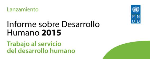 Presentación del Informe mundial sobre Desarrollo Humano 2015