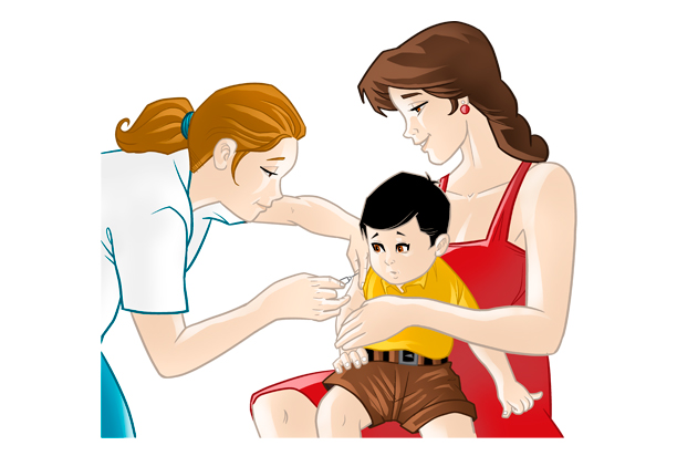 Jornada de Vacunación contra la gripe en Hospital Pereira Rossell