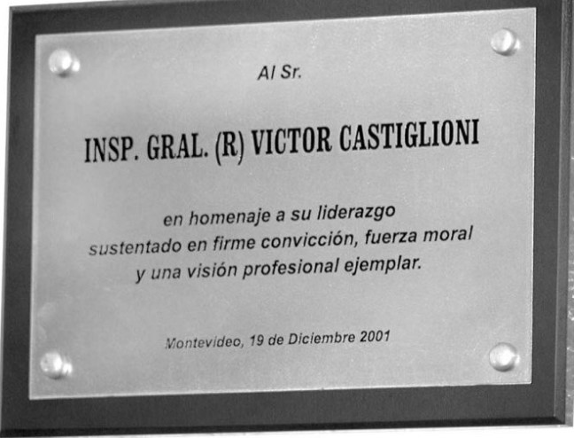 PIT-CNT: Reinstalación de la placa de Víctor Castiglioni y dichos del ministro García abonan la cultura de la impunidad