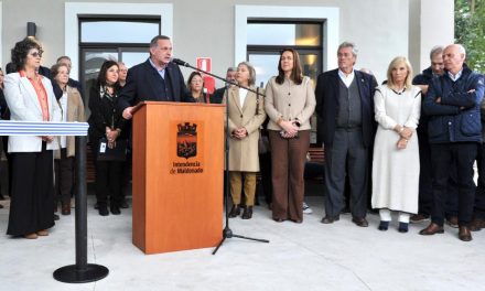 Álvaro Delgado y María de Lima inauguraron obras en Aiguá por más de $ 30 millones
