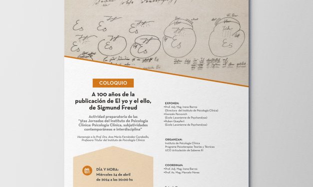 Coloquio A 100 años de la publicación de «El Yo y el ello» de Sigmund Freud