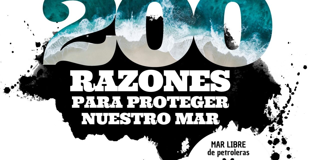 Actividad de la Asamblea Mar Libre de petroleras Uruguay