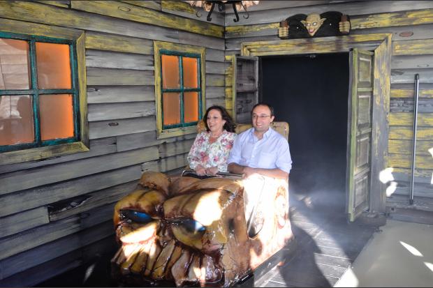 Se inauguró la Casa del Terror