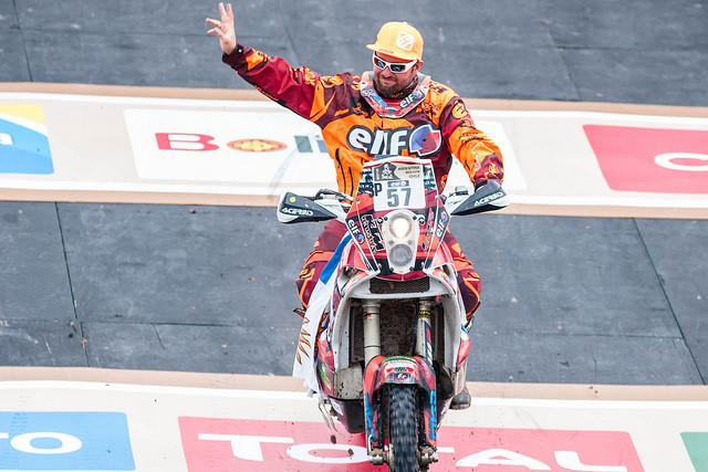 Laurent Lazard en Dakar 2015: “Volví a mi nivel”