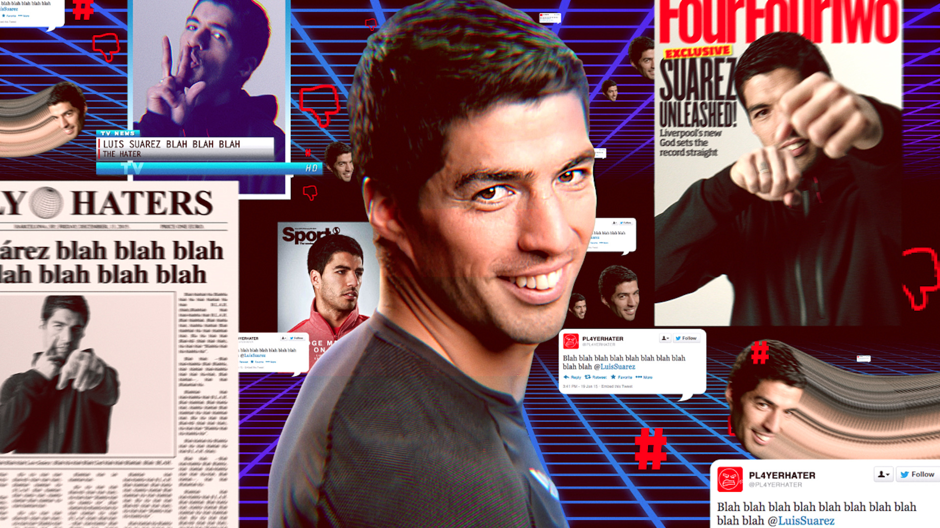 Luis Suárez protagoniza provocadora campaña de adidas