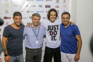 Antonio Pacheco, Eduardo Marguery, Edinson Cavani, Álvaro Recoba