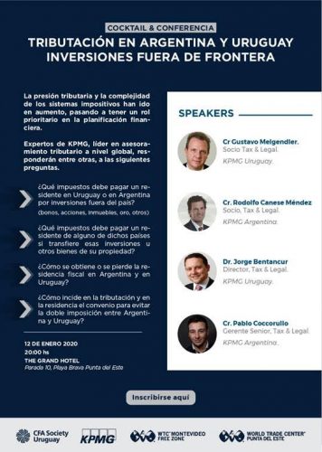 Tributación Argentina y Uruguay