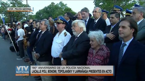 Gobierno con Policía Nacional