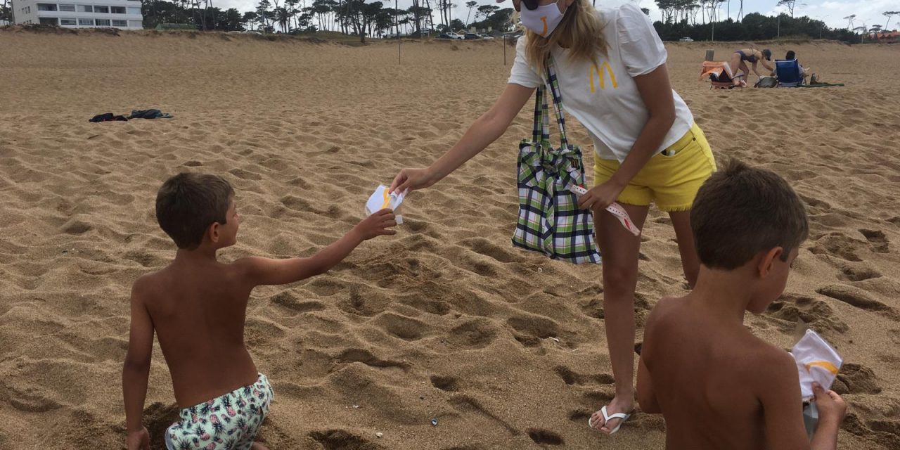 McDonald’s entregará un kit de prevención en las playas durante el verano