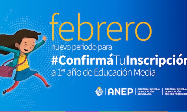 Que nadie se quede afuera: Nuevo período para confirmar inscripción a primer año de Educación Media en febrero