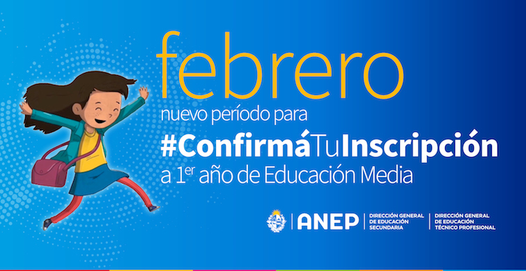 Que nadie se quede afuera: Nuevo período para confirmar inscripción a primer año de Educación Media en febrero