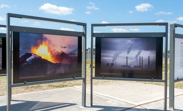 Exposición sobre cambio climático