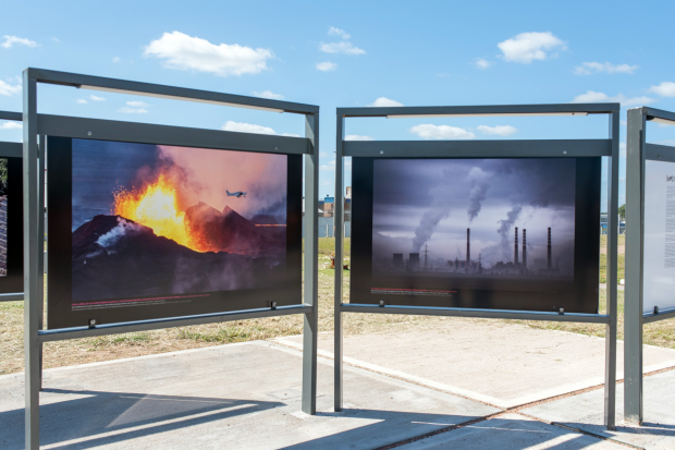 Exposición sobre cambio climático
