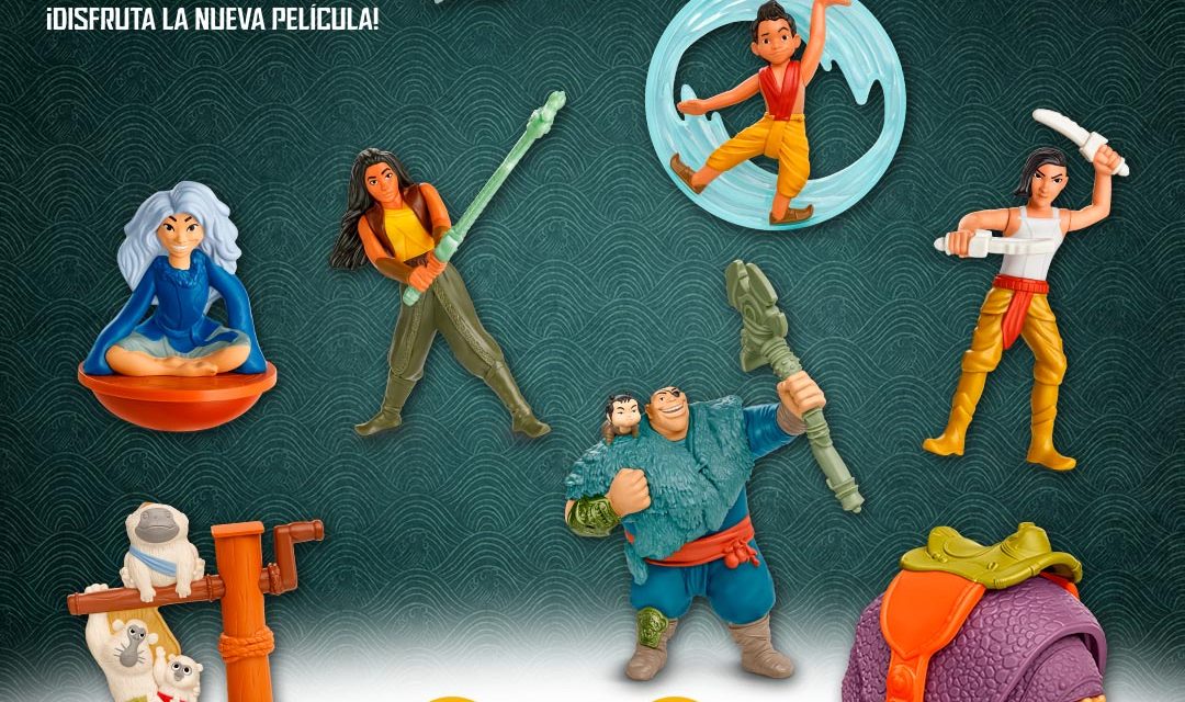 Los personajes de Raya y el Último Dragón llegan a la Cajita Feliz