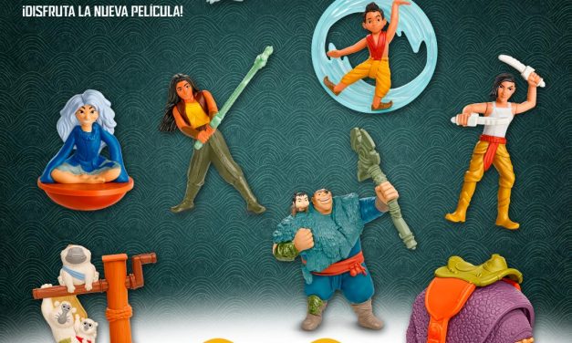 Los personajes de Raya y el Último Dragón llegan a la Cajita Feliz