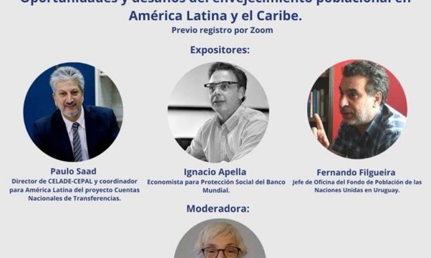 Webinar: “Oportunidades y desafíos del envejecimiento poblacional en América Latina y el Caribe”