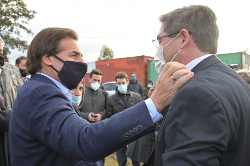 Lacalle Pou y Cipriani