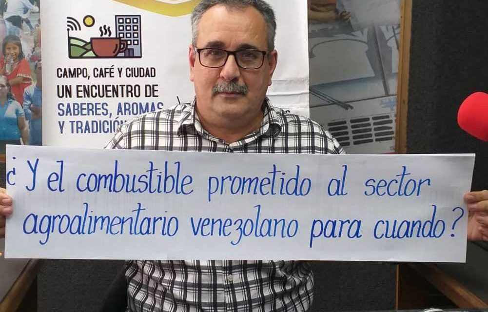 Werner Gutiérrez: «¿Y el combustible prometido al sector agropecuario para cuándo?»