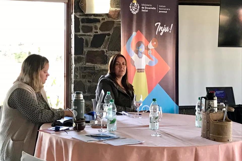 María de Lima (OPP) junto a la Red de Oficinas de la Juventud