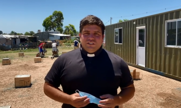 Cirineos charrúas, cargando la cruz por una solución habitacional transitoria en el barrio Santa Eugenia