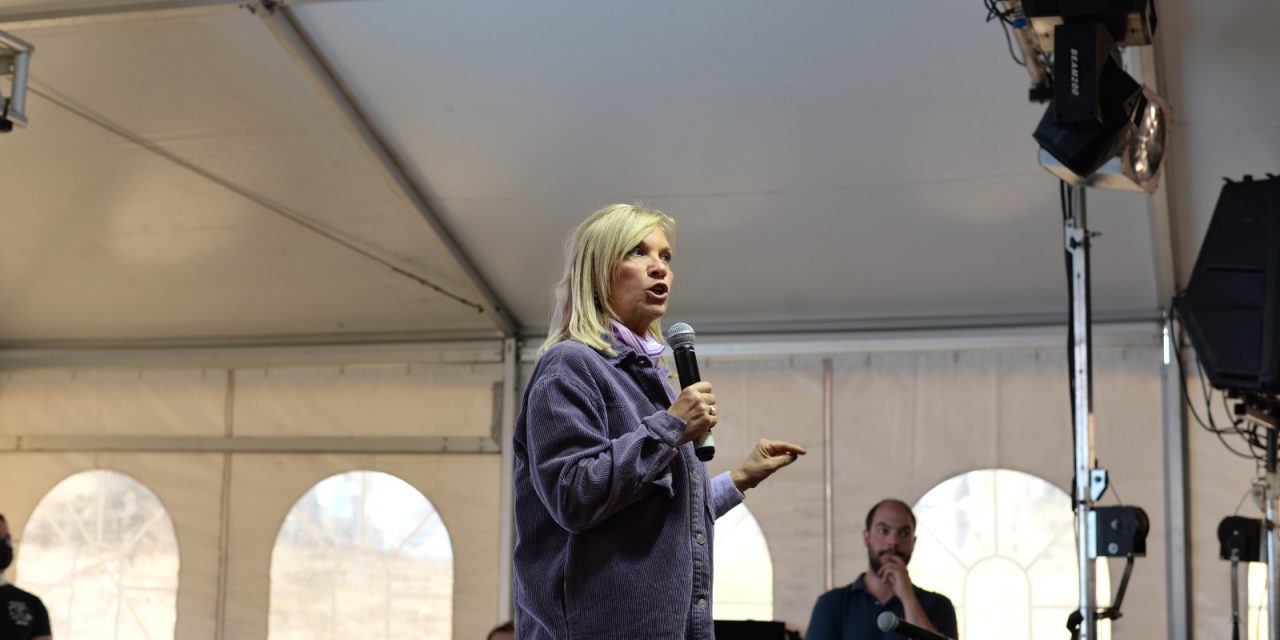 Beatriz Argimón: «Hagan lo que hagan, los que quieren frenarnos, no van a poder”