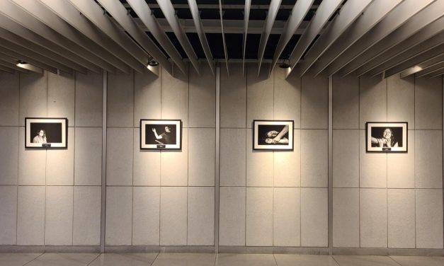 Beatriz Argimón inaugura muestra fotográfica contra violencia a la mujer de Gastón Britos