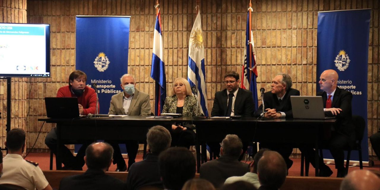 URUGUAY LANZÓ UN PROYECTO PARA MEJORAR LA SEGURIDAD DEL TRANSPORTE DE MERCANCÍAS PELIGROSAS POR CARRETERA