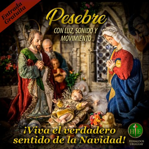 Pesebre Heraldos del Evangelio