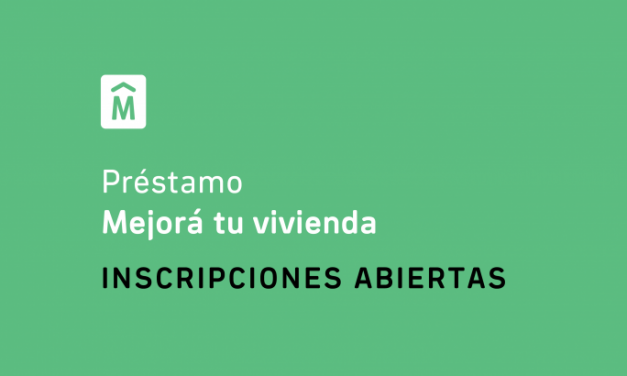 Préstamo “Mejorá tu vivienda” para el barrio Colón