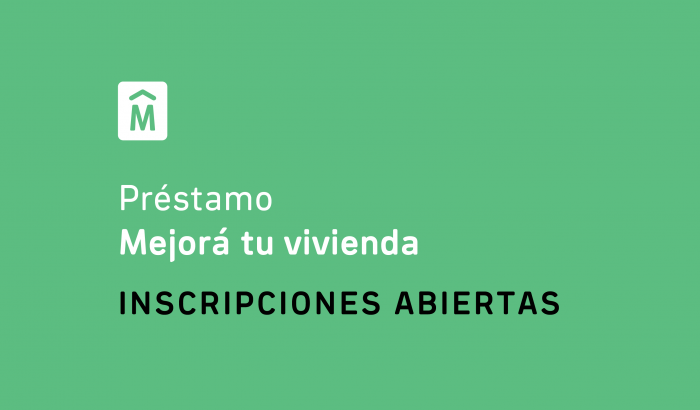 Préstamo “Mejorá tu vivienda” para el barrio Colón