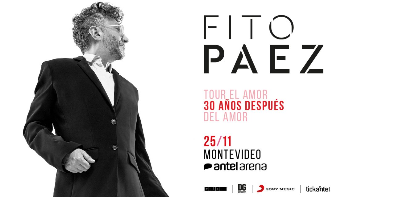 ¿Cuándo viene Fito Páez a Uruguay?