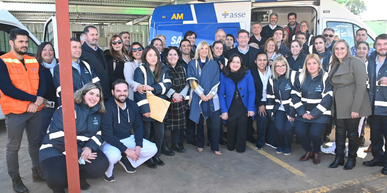 ASSE inauguró en Rivera base de SAME 105 para traslados pediátricos y de adultos y presentó espacio de Lactancia en el Hospital Departamental