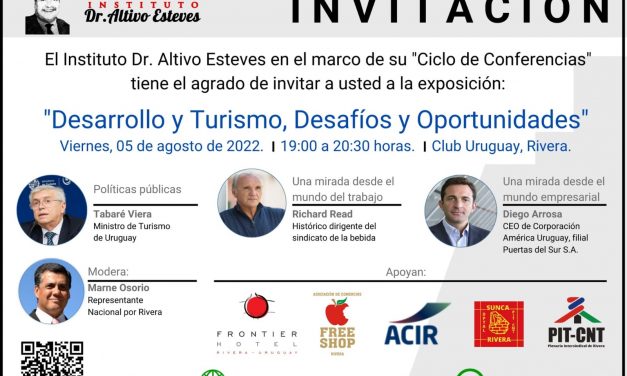 Conferencia “Desarrollo y Turismo, Desafíos y Oportunidades”