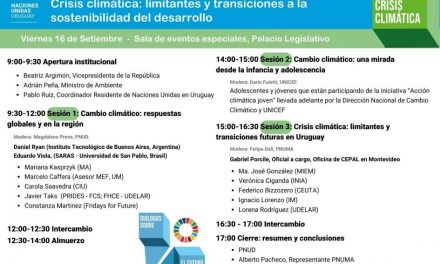 Crisis climática limitantes y transiciones a la sostenibilidad del desarrollo