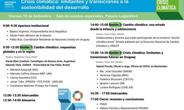 Crisis climática limitantes y transiciones a la sostenibilidad del desarrollo