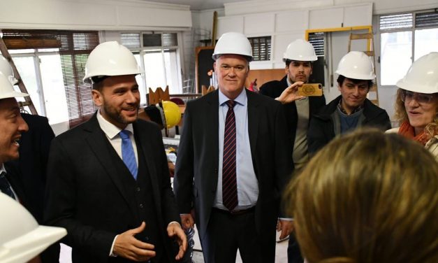 Avanzan las obras edilicias en un centro de gran sensibilidad social: el Centro Tiburcio Cachón