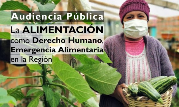 Evento: «La alimentación como derecho humano, emergencia alimentaria en la región»