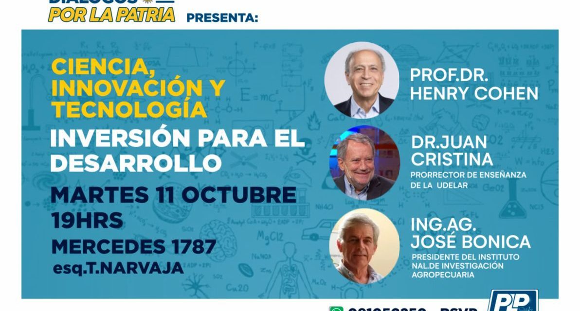 Destacados científicos en Diálogos Por La Patria