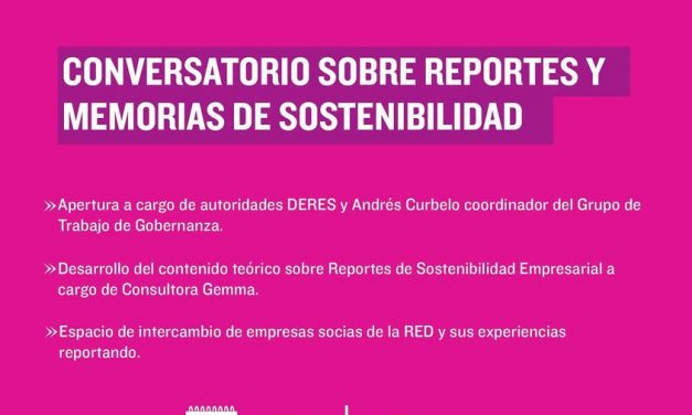 DERES: Conversatorio sobre Reportes y Memorias de Sostenibilidad