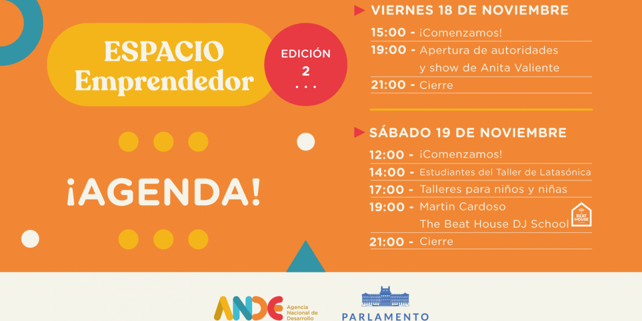 Llega la 2da. edición de Espacio Emprendedor con 100 stands para recorrer