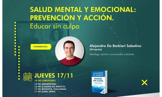 Charla “Educar sin Culpa” con Alejandro De Barbieri