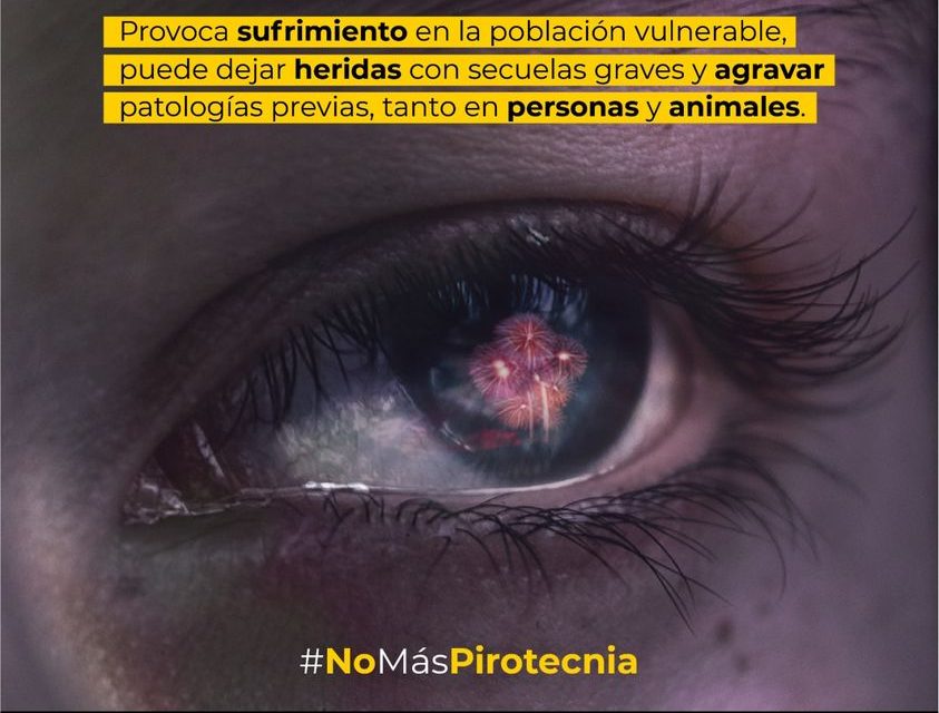 Municipio CH le dice NO AL USO DE LA PIROTECNIA