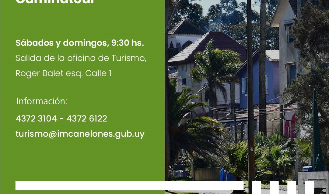 Horarios de enero del Caminatour Centenario de Atlántida y las visitas guiadas en la Iglesia Cristo Obrero