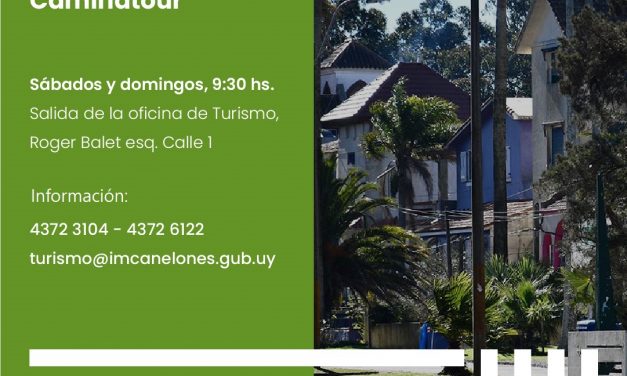 Horarios de enero del Caminatour Centenario de Atlántida y las visitas guiadas en la Iglesia Cristo Obrero