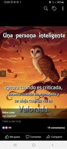 una persona inteligente