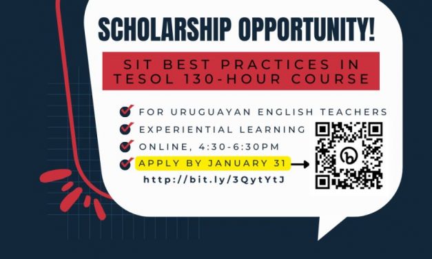 Interesante propuesta de la Embajada de los Estados Unidos, ANEP y EIL a docentes uruguayos de inglés