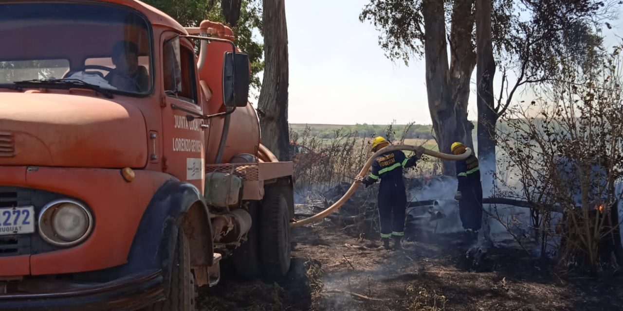 Controlado el incendio en Santa María del Quebracho