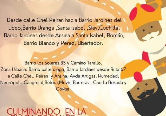 Reyes Magos contarán con apoyo del Municipio de Sauce